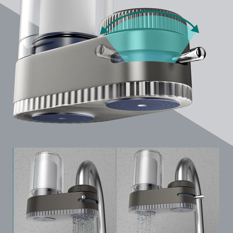 Kranfilter for drikkevann med adaptersett
