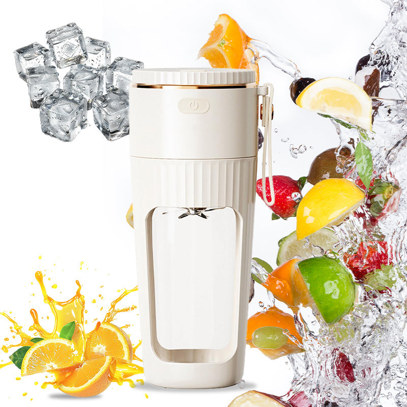 Elektrisk juicemikser i flaskeform