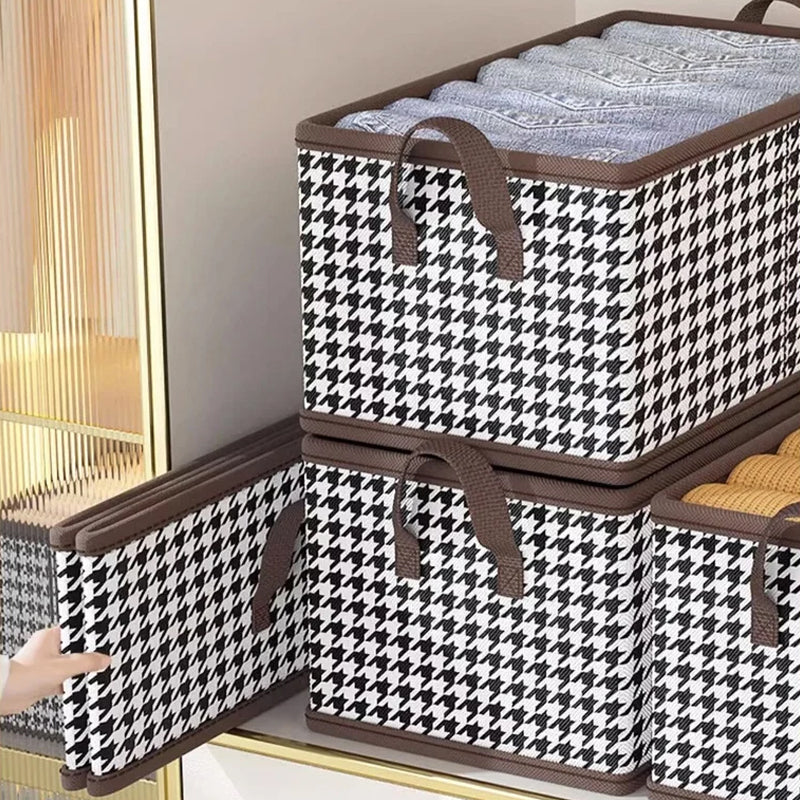 Sammenleggbar organizer til jeans og bukser