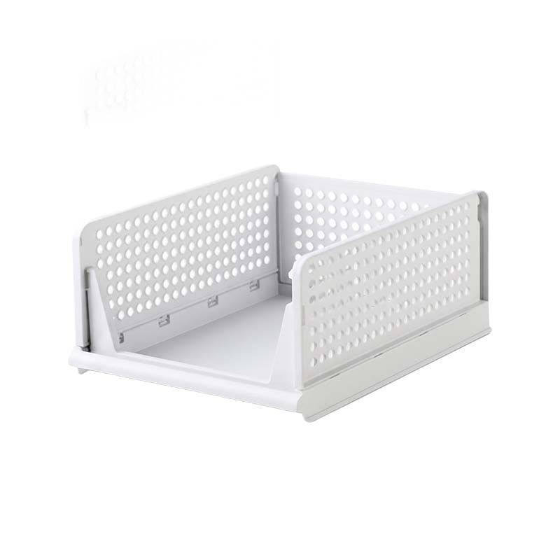 Sammenleggbar skuff-organizer for klesskap