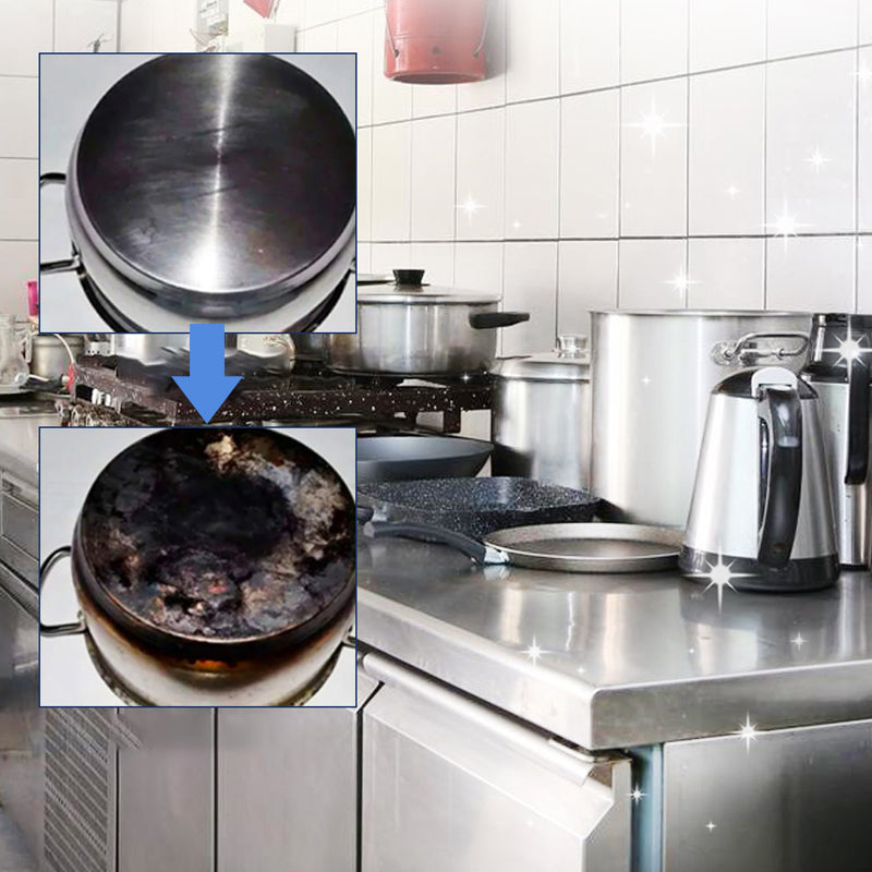Rensepasta til rustfritt stål