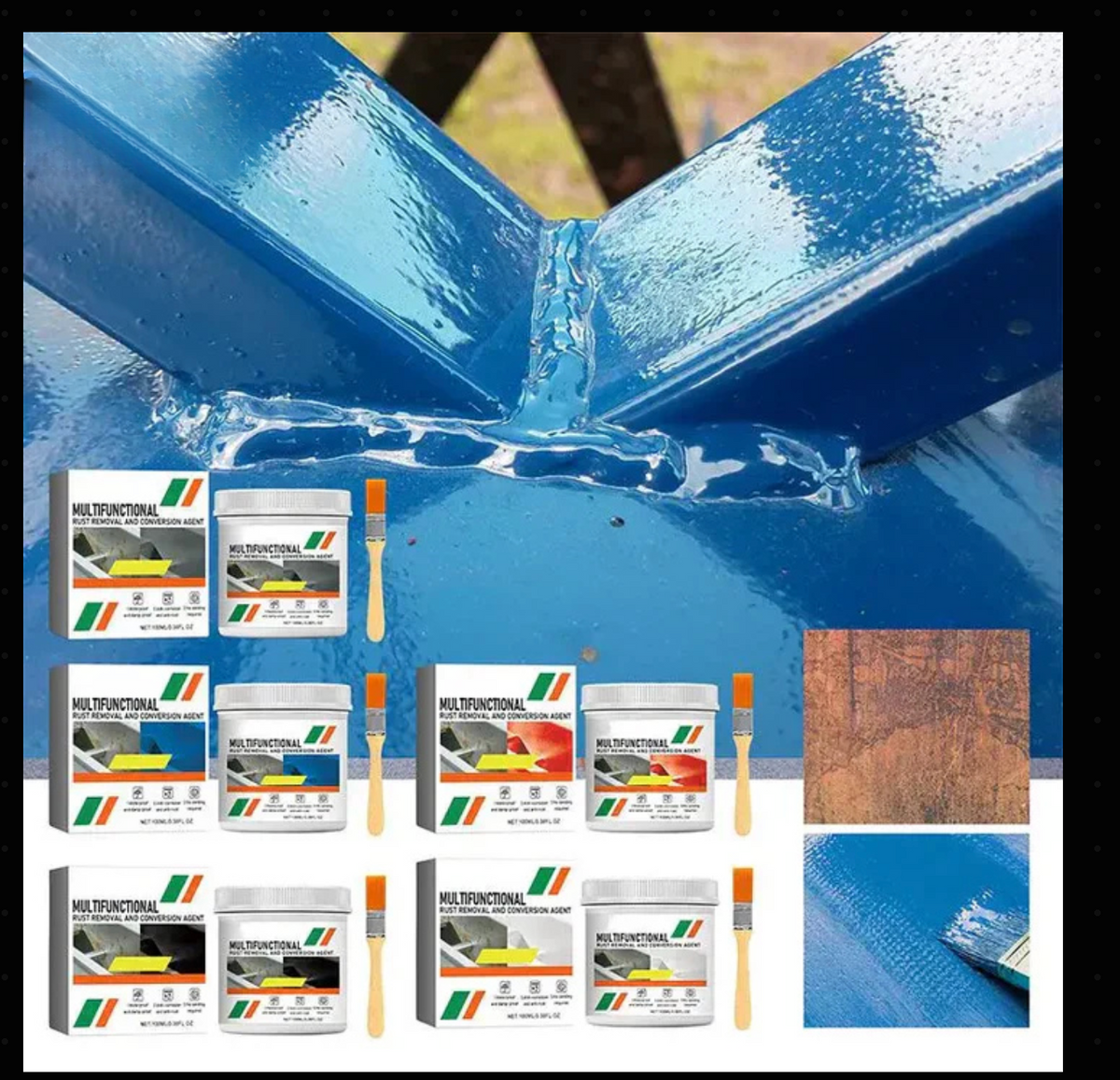 RustGuard™ | Rustfjerner og beskyttelse, fem farger