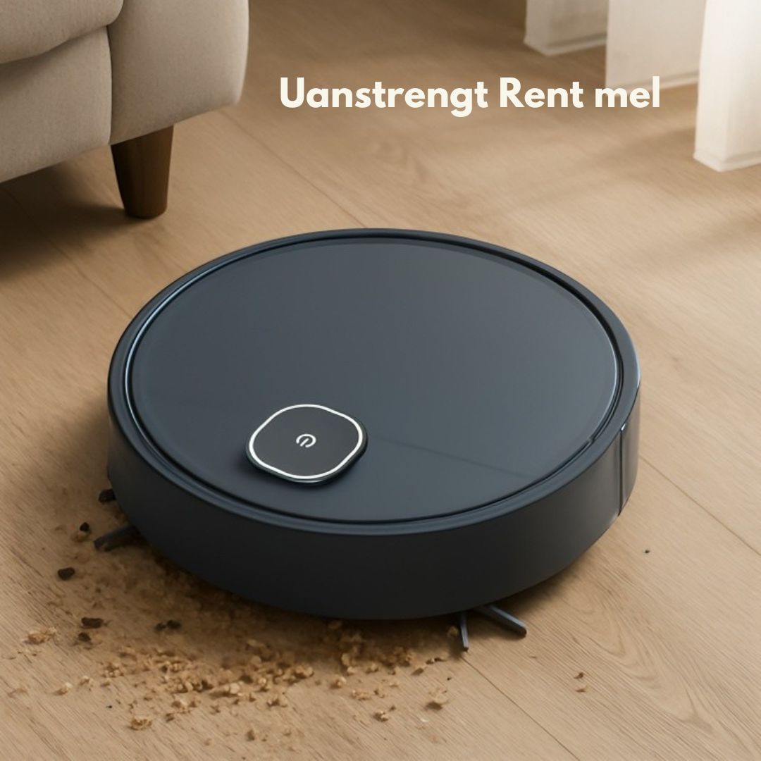 Robotstøvsuger med sensorer