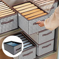 Sammenleggbar organizer til jeans og bukser