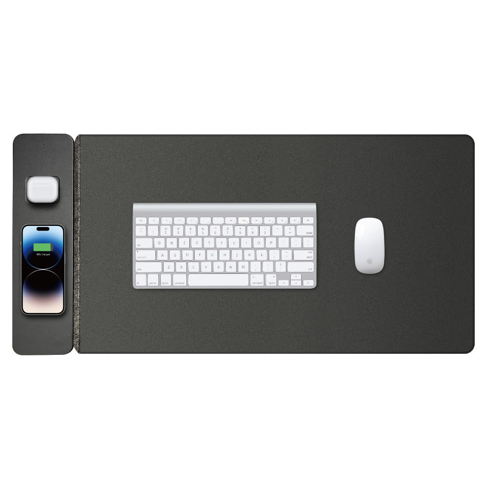 DeskPad Pro™ | Skrivebordsmatte med trådløs lading