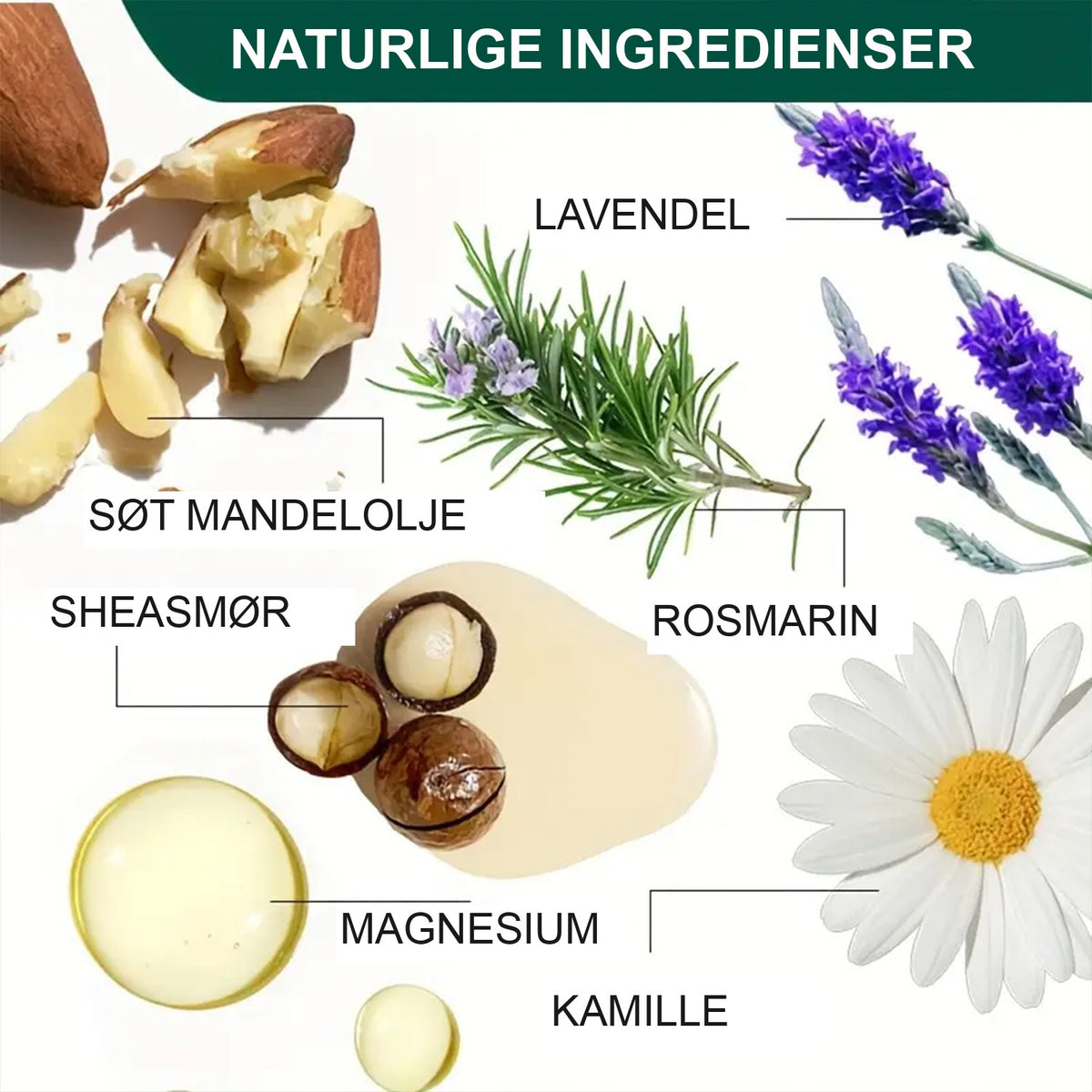 MagneRoll™ | Magnesiumstift med kamille og lavendel