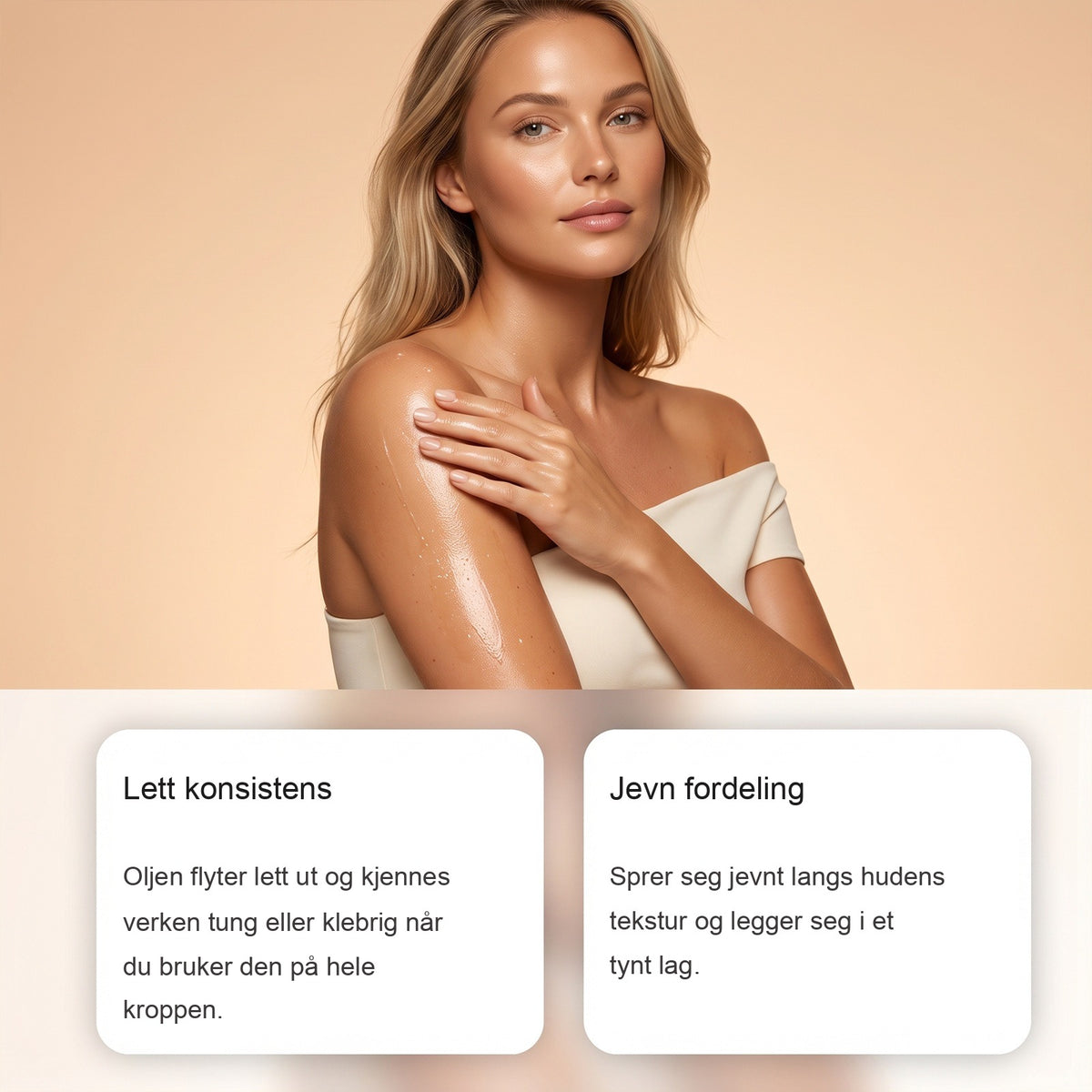 Velora™ | Kroppsolje med kokosolje og E-vitamin