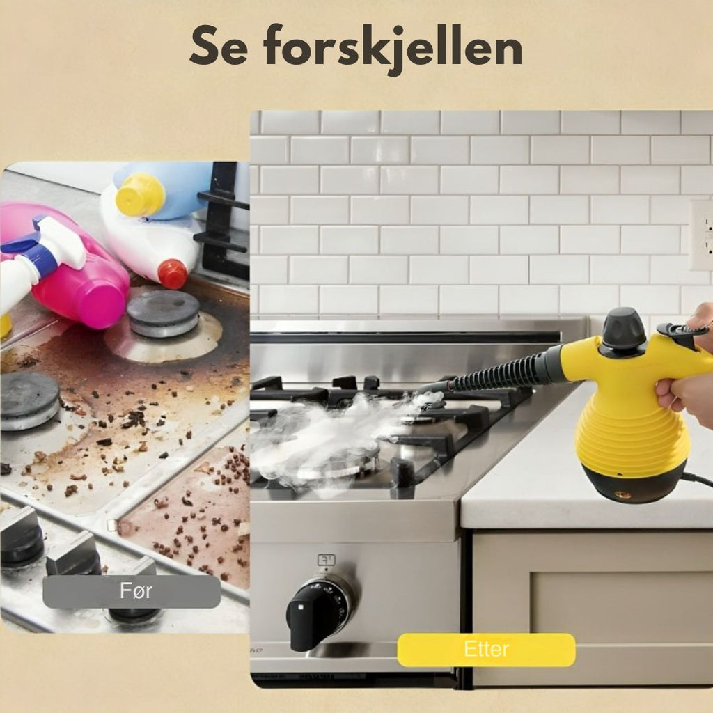 Damprenser for hjemmet