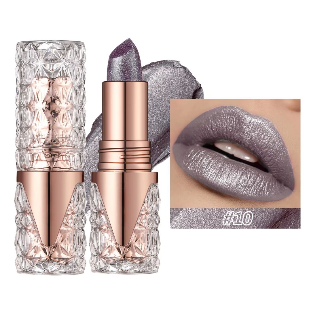 LuxBisous™ | Leppeglans med glitterfinish, fem nyanser
