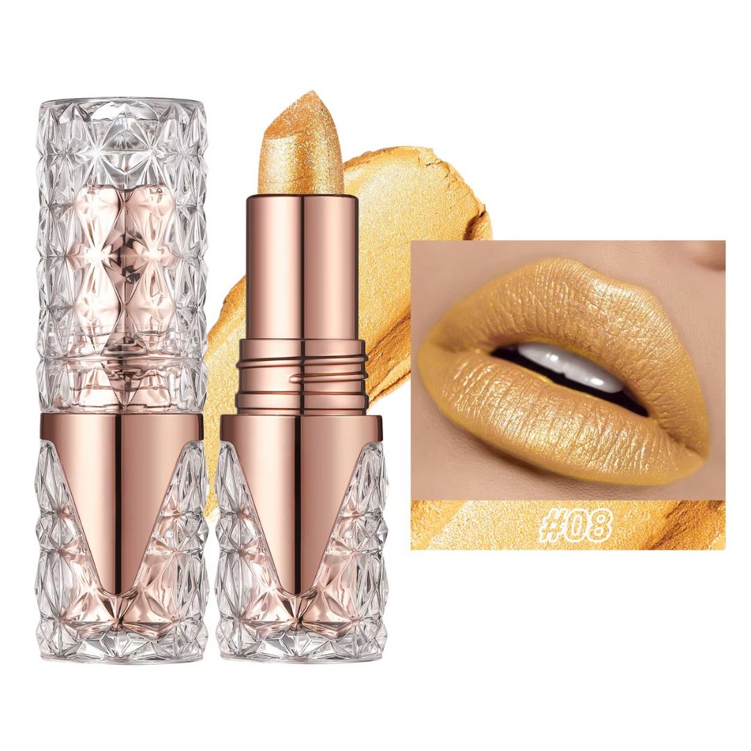 LuxBisous™ | Leppeglans med glitterfinish, fem nyanser