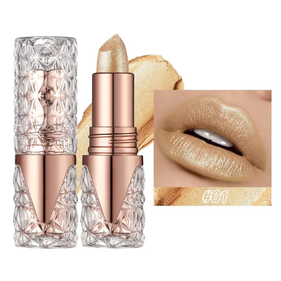 LuxBisous™ | Leppeglans med glitterfinish, fem nyanser