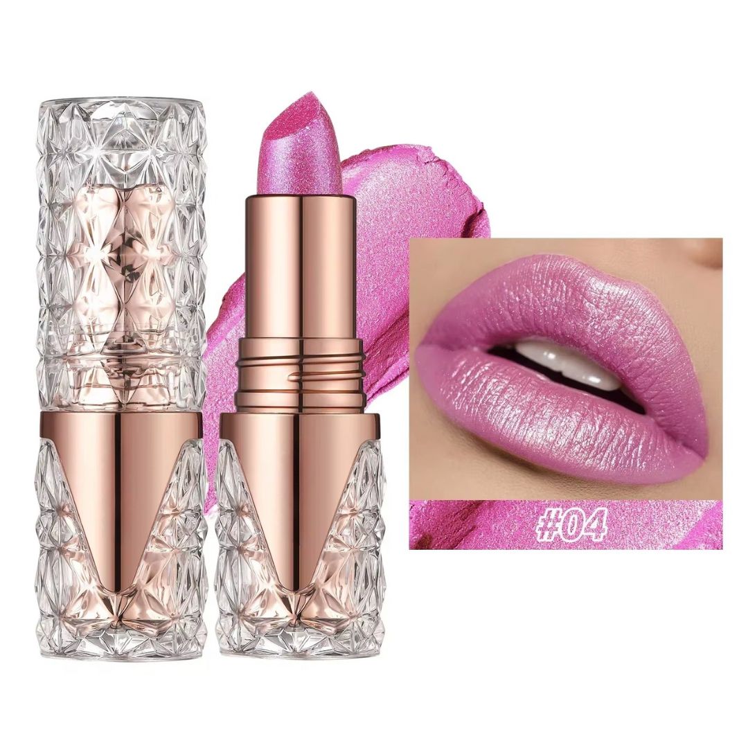 LuxBisous™ | Leppeglans med glitterfinish, fem nyanser