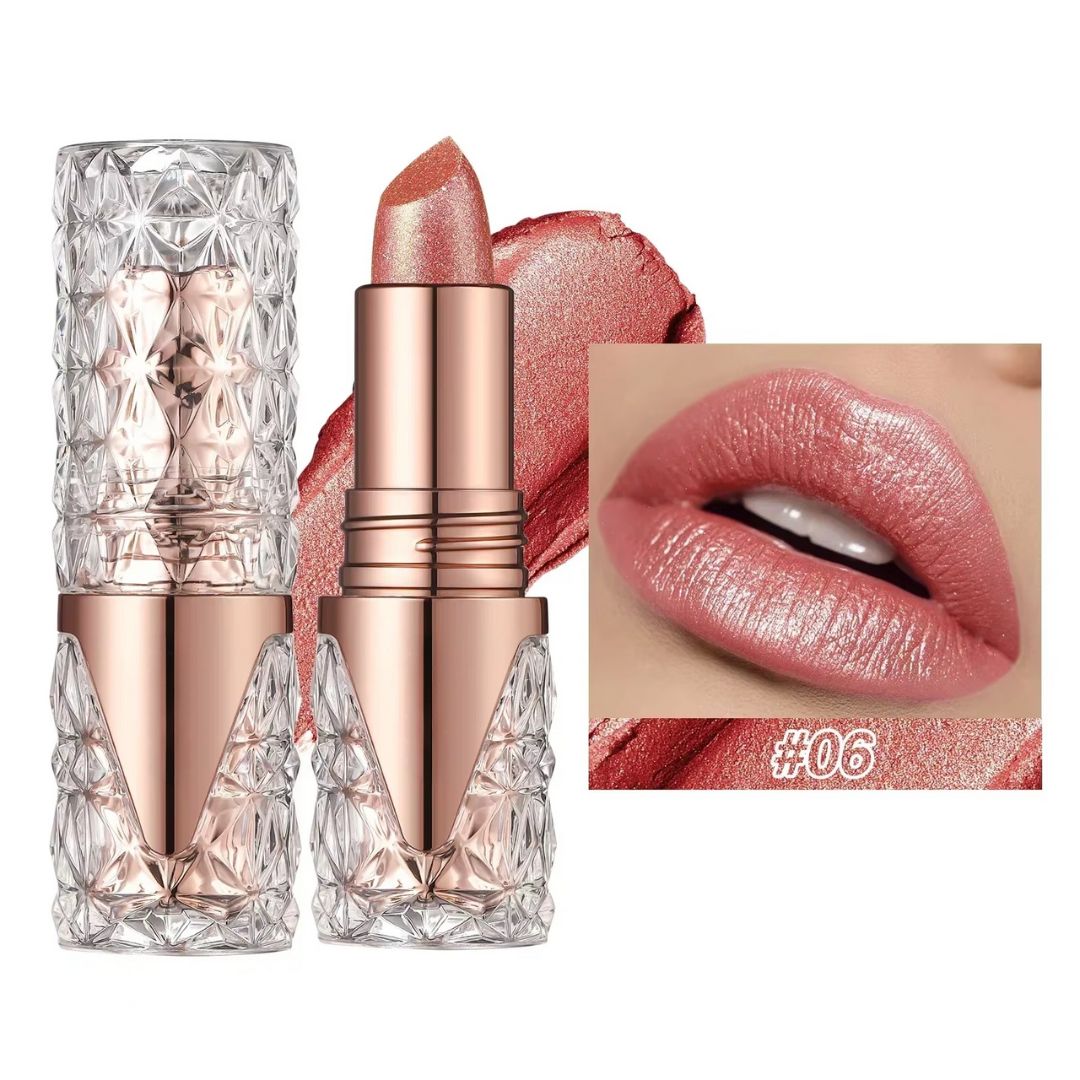 LuxBisous™ | Leppeglans med glitterfinish, fem nyanser