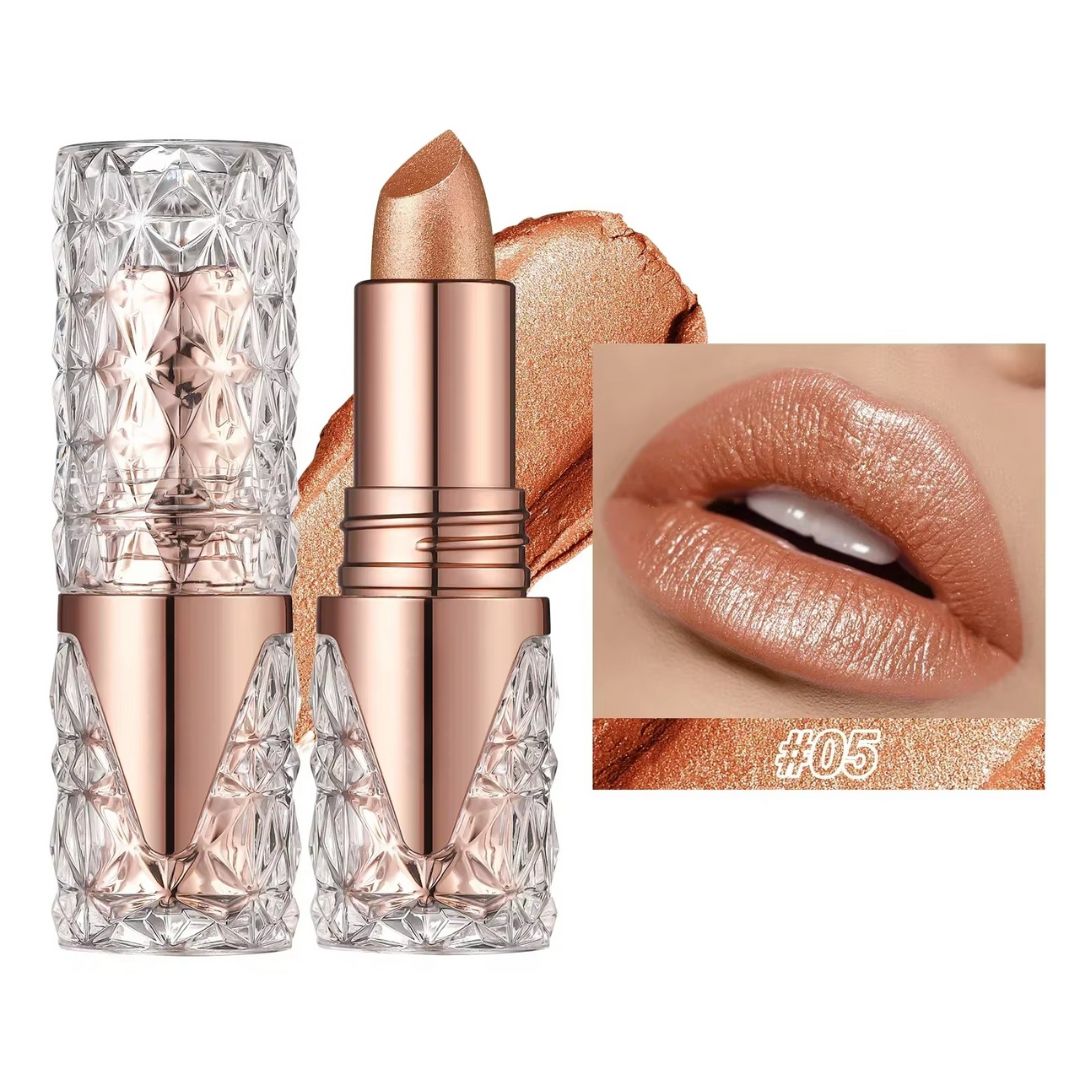 LuxBisous™ | Leppeglans med glitterfinish, fem nyanser