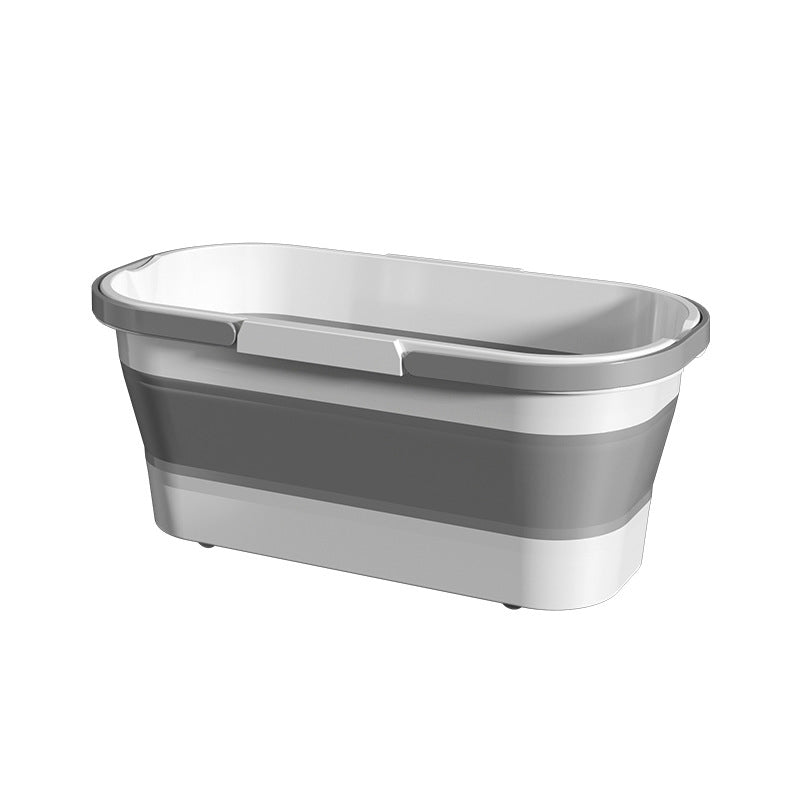 Sammenleggbar bøtte, rektangulær
