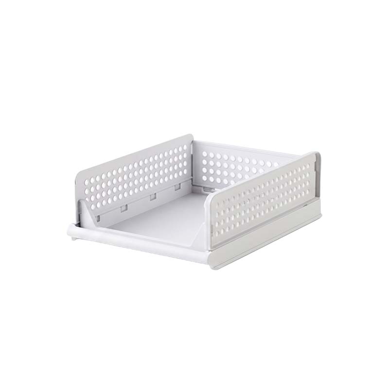 Sammenleggbar skuff-organizer for klesskap