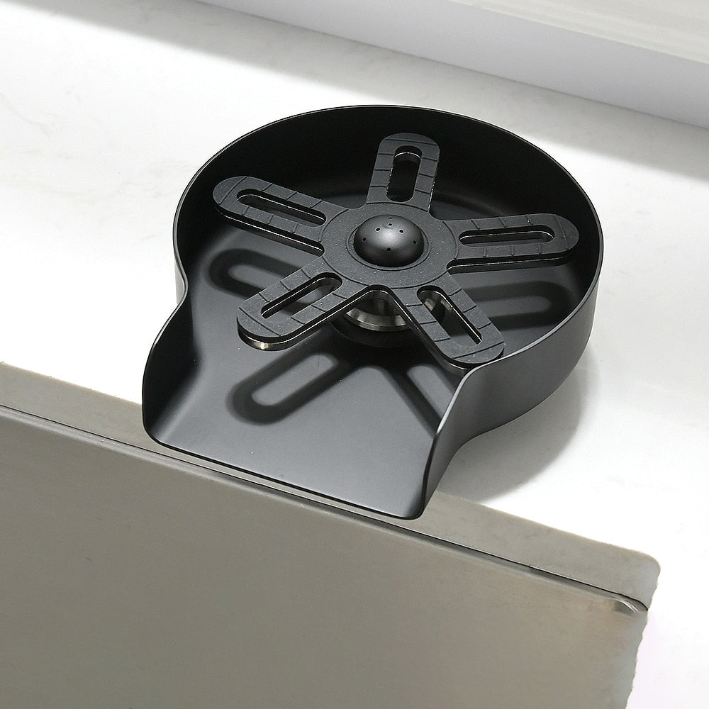 Glasskyller til kjøkkenvask – automatisk glasspyler – Modell 3307 – sort