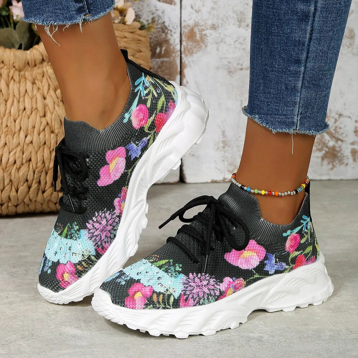 Klyné™ | Sneakers i pustende mesh, str. 35 til 39