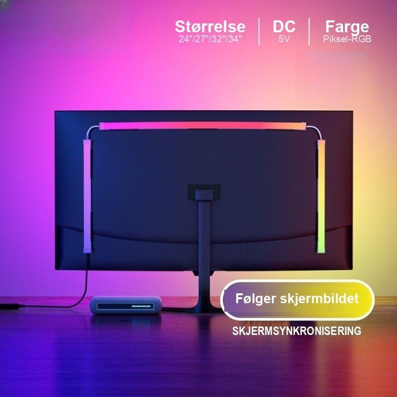 LumaBar™ | LED-lyslist til skjerm og skrivebord