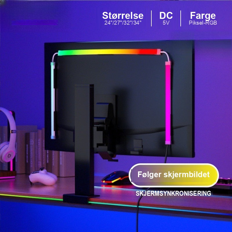 LumaBar™ | LED-lyslist til skjerm og skrivebord