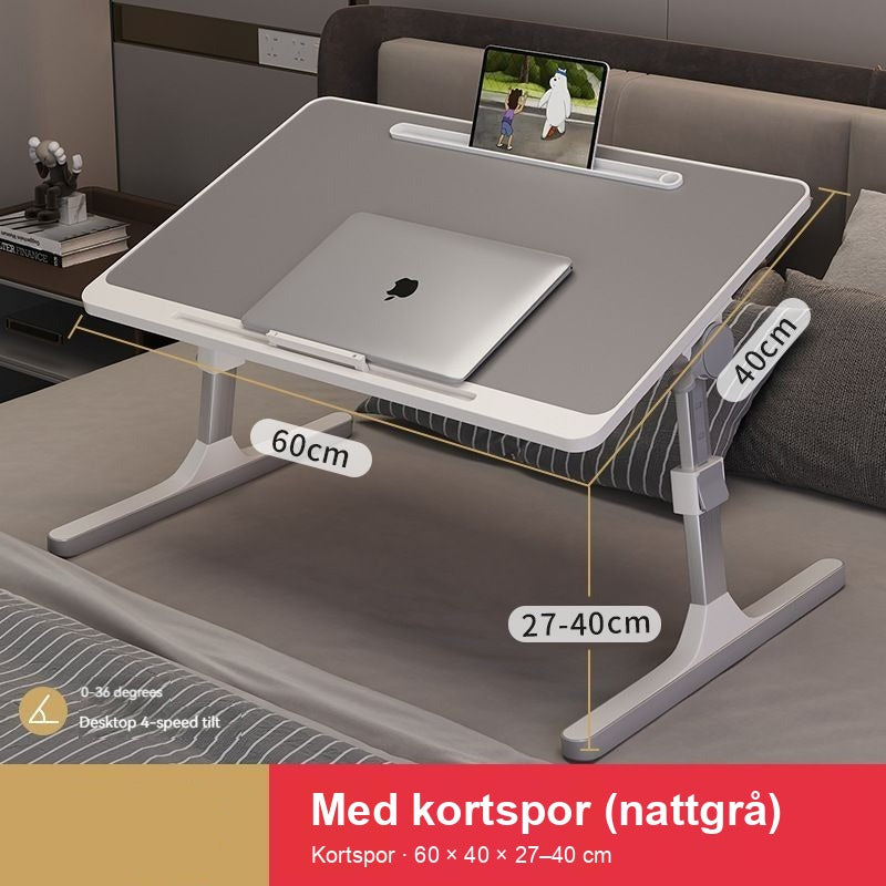 BedDesk™ | Sammenleggbart sengebord med høydejustering