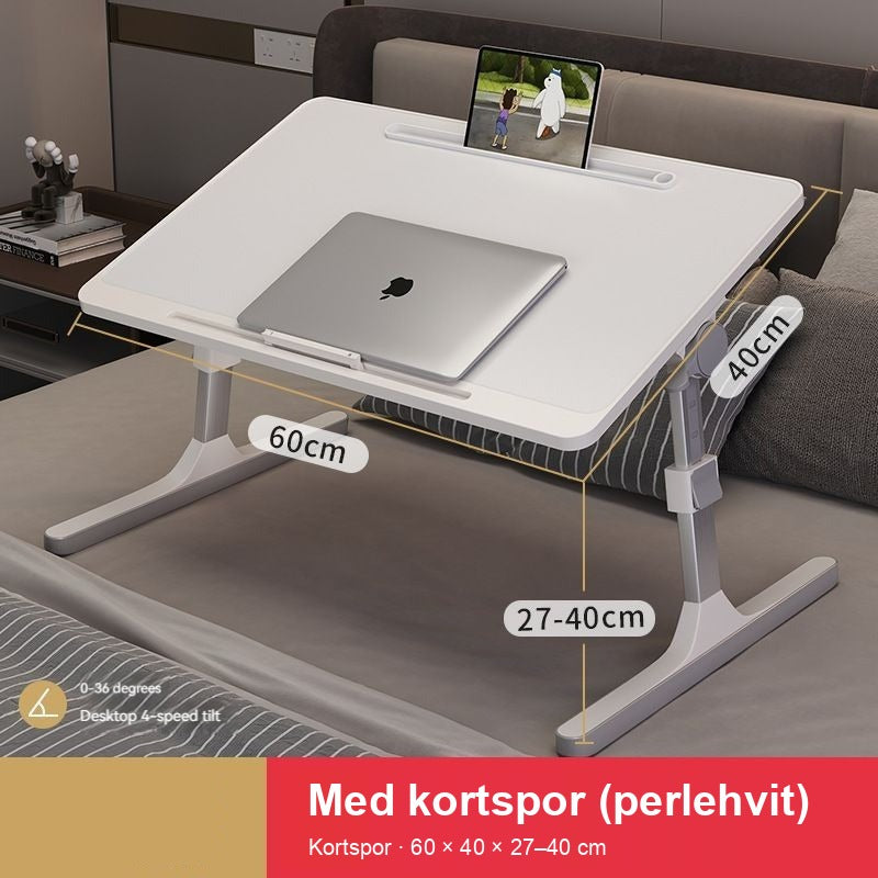 BedDesk™ | Sammenleggbart sengebord med høydejustering