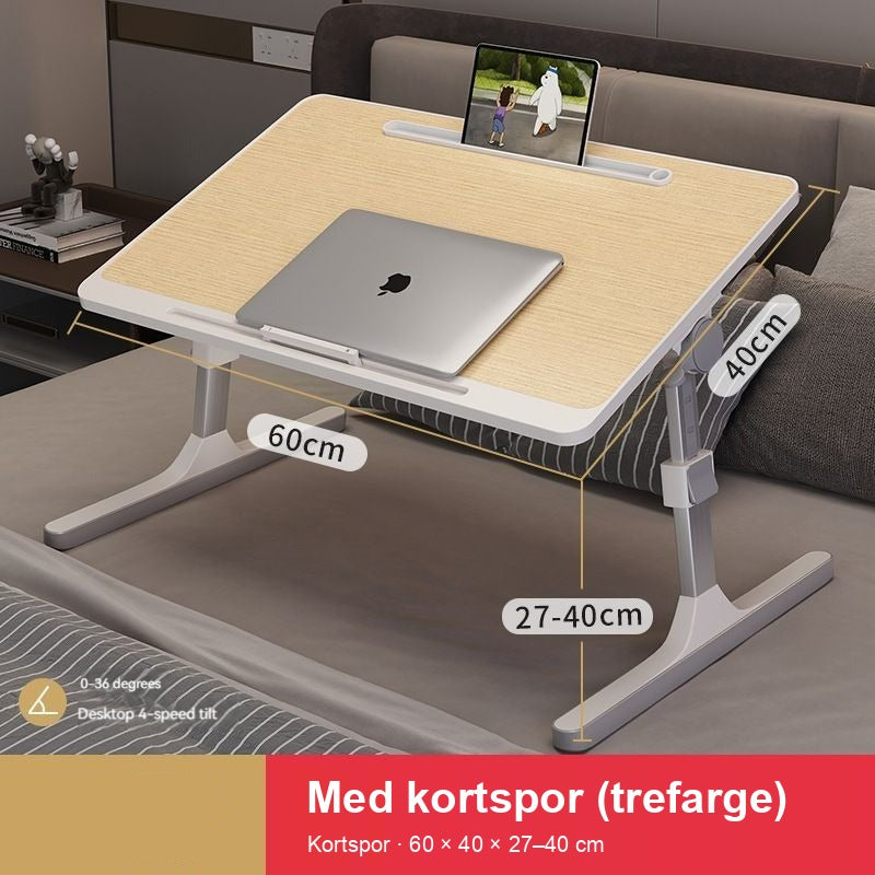 BedDesk™ | Sammenleggbart sengebord med høydejustering