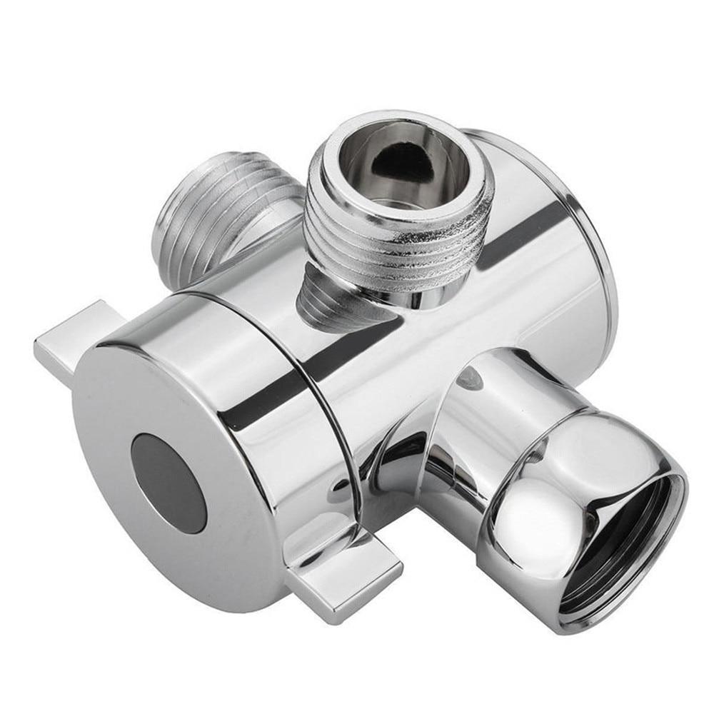 T-adapter 1/2" 3-veis – ventil til bidetdusj og dusjhode – detaljbilde 3