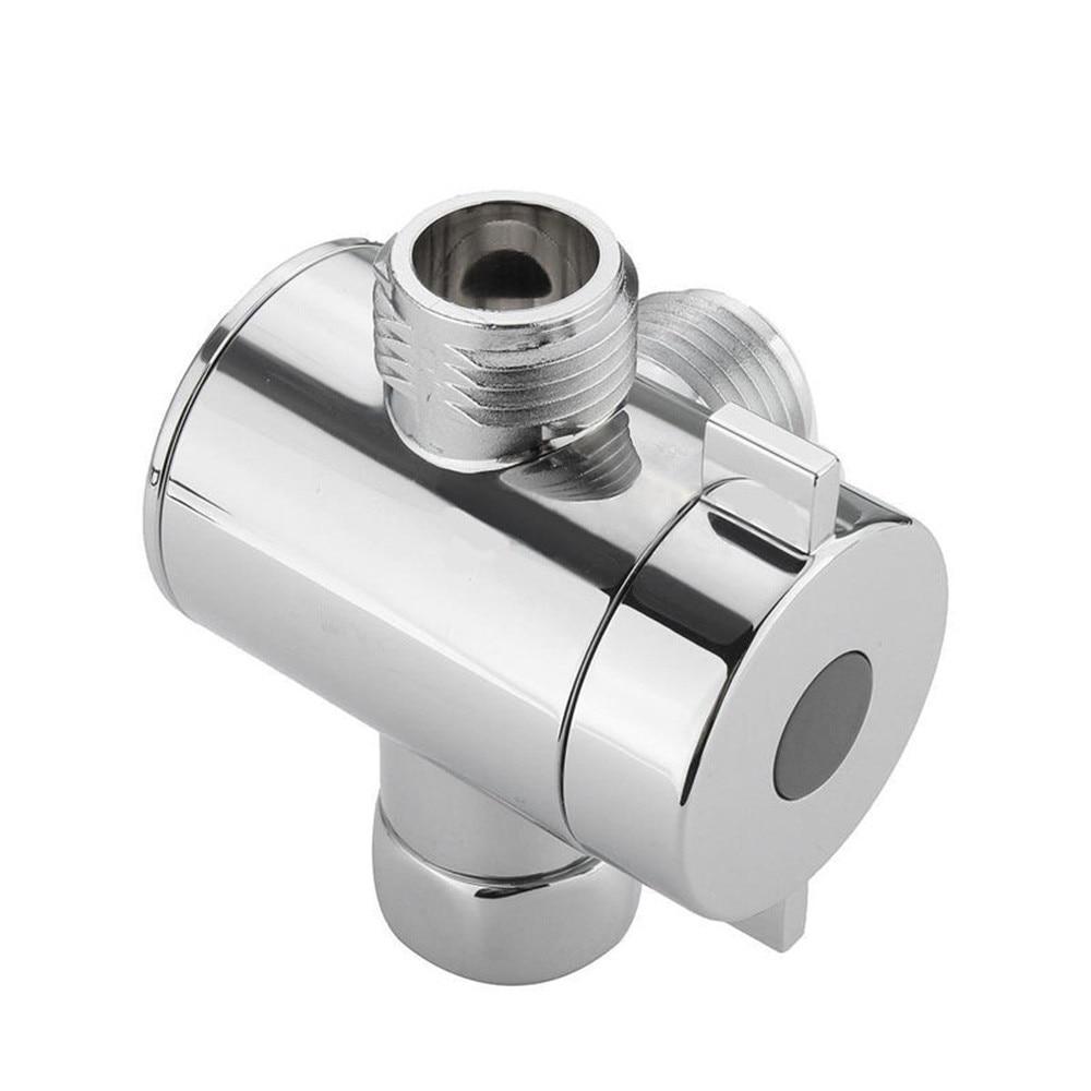 T-adapter 1/2" 3-veis – ventil til bidetdusj og dusjhode – detaljbilde 4