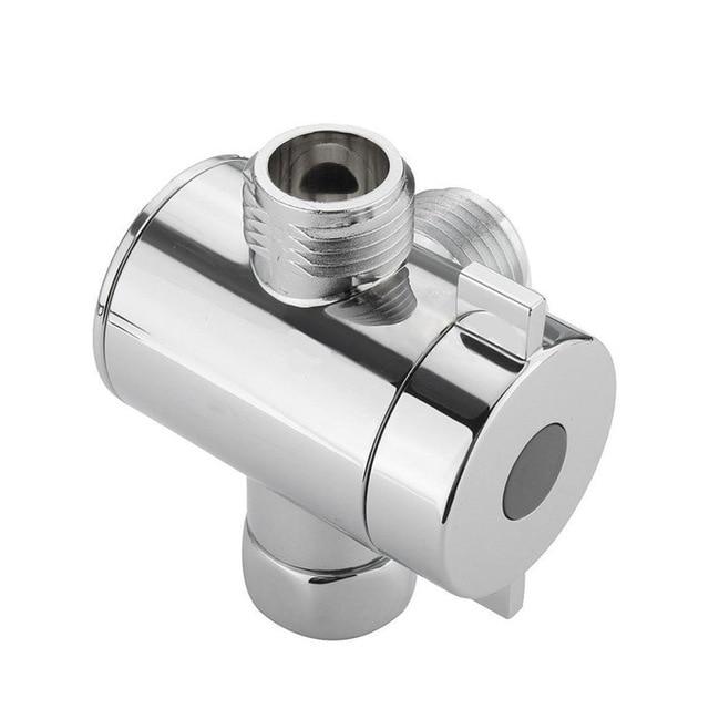 T-adapter 1/2" 3-veis – ventil til bidetdusj og dusjhode – detaljbilde 6